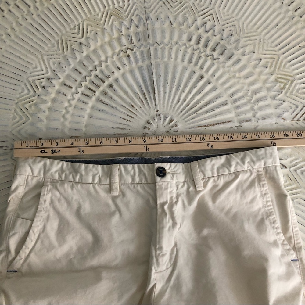 Tommy Bahama 36X30 Cream Chino Pants Men's  5 Pocket Pant - Pima Cotton Blend - Picture 6 of 9